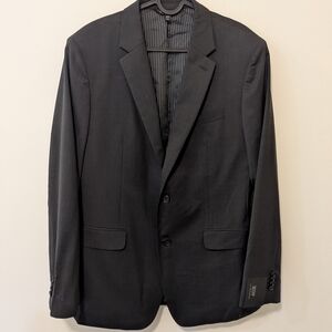 Banana Republic Men's Charcoal Gray Wool Single Breasted Sports Coat Size 40R